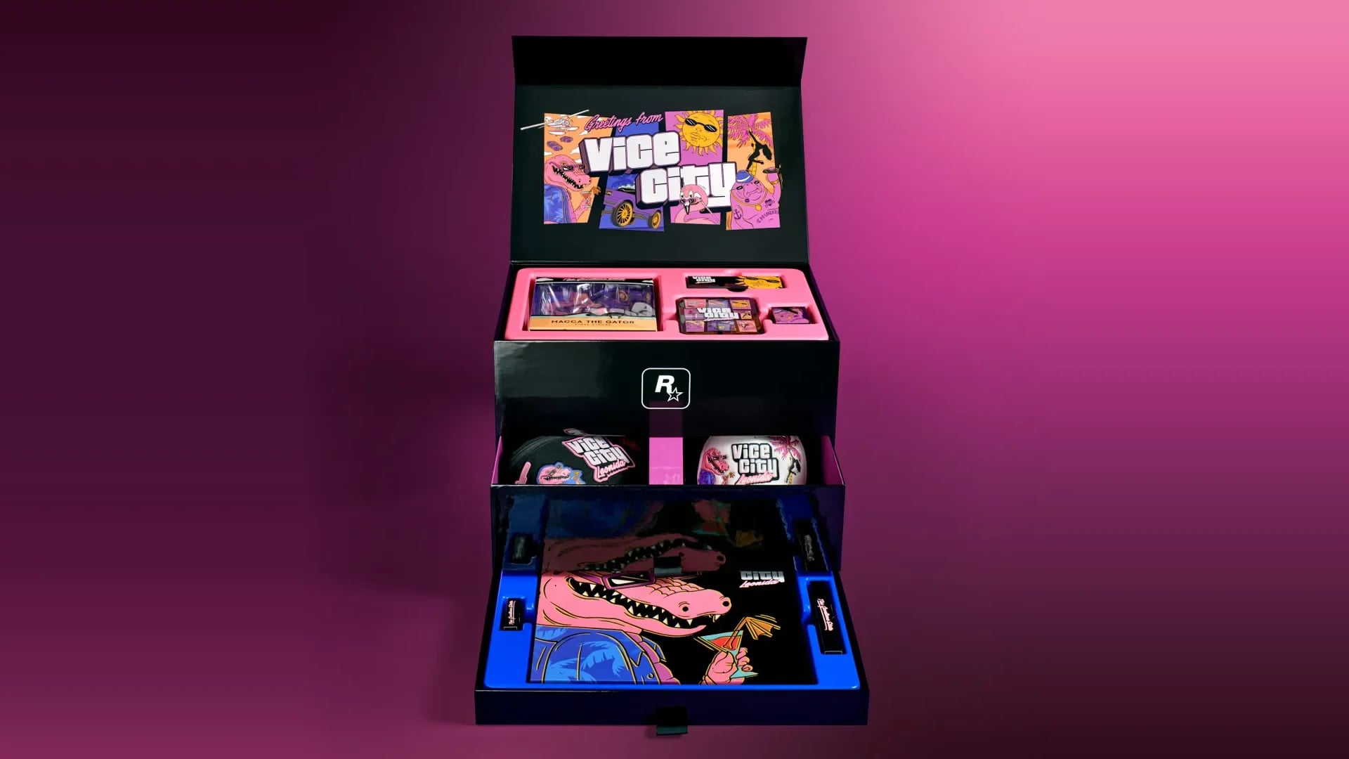The Goodtime State - Vice City Collection, fully open. Image: Rockstar Games