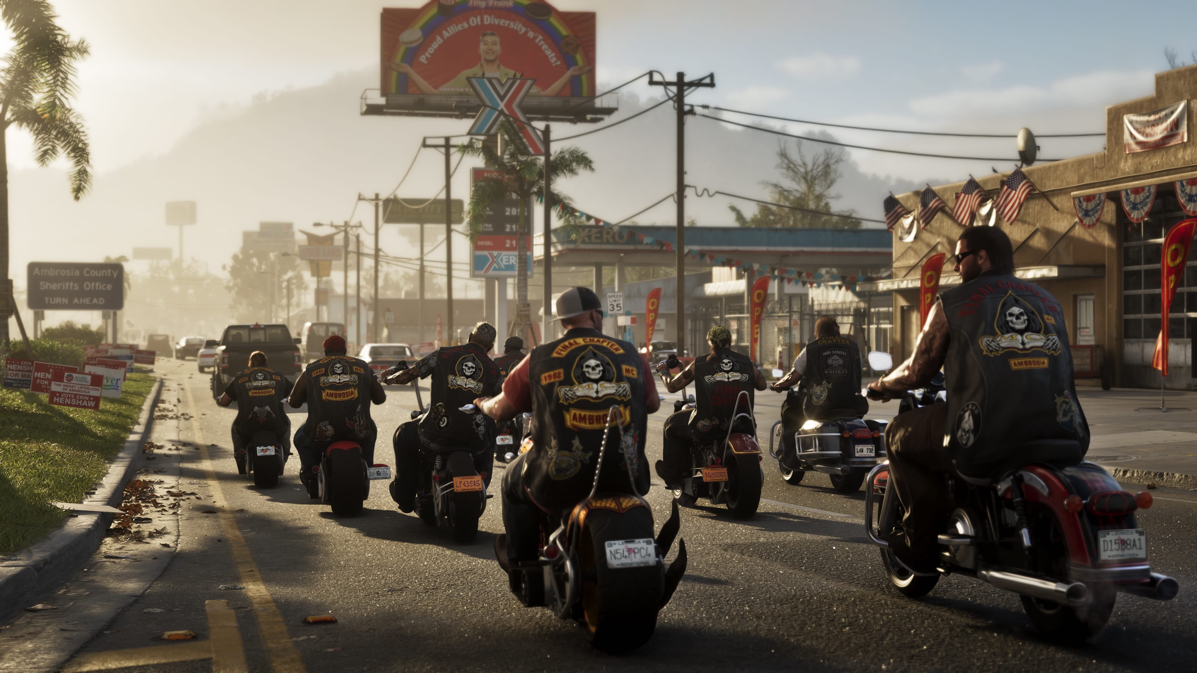 Official Rockstar Ambrosia screenshot used as visual context for the Allied Crystal Sugar Refinery setting.