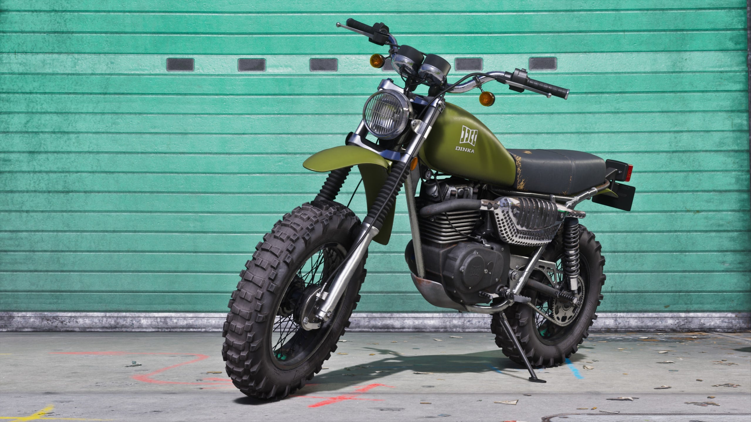 Официальный скриншот Dinka Enduro из коллекции транспорта убежища от Rockstar.